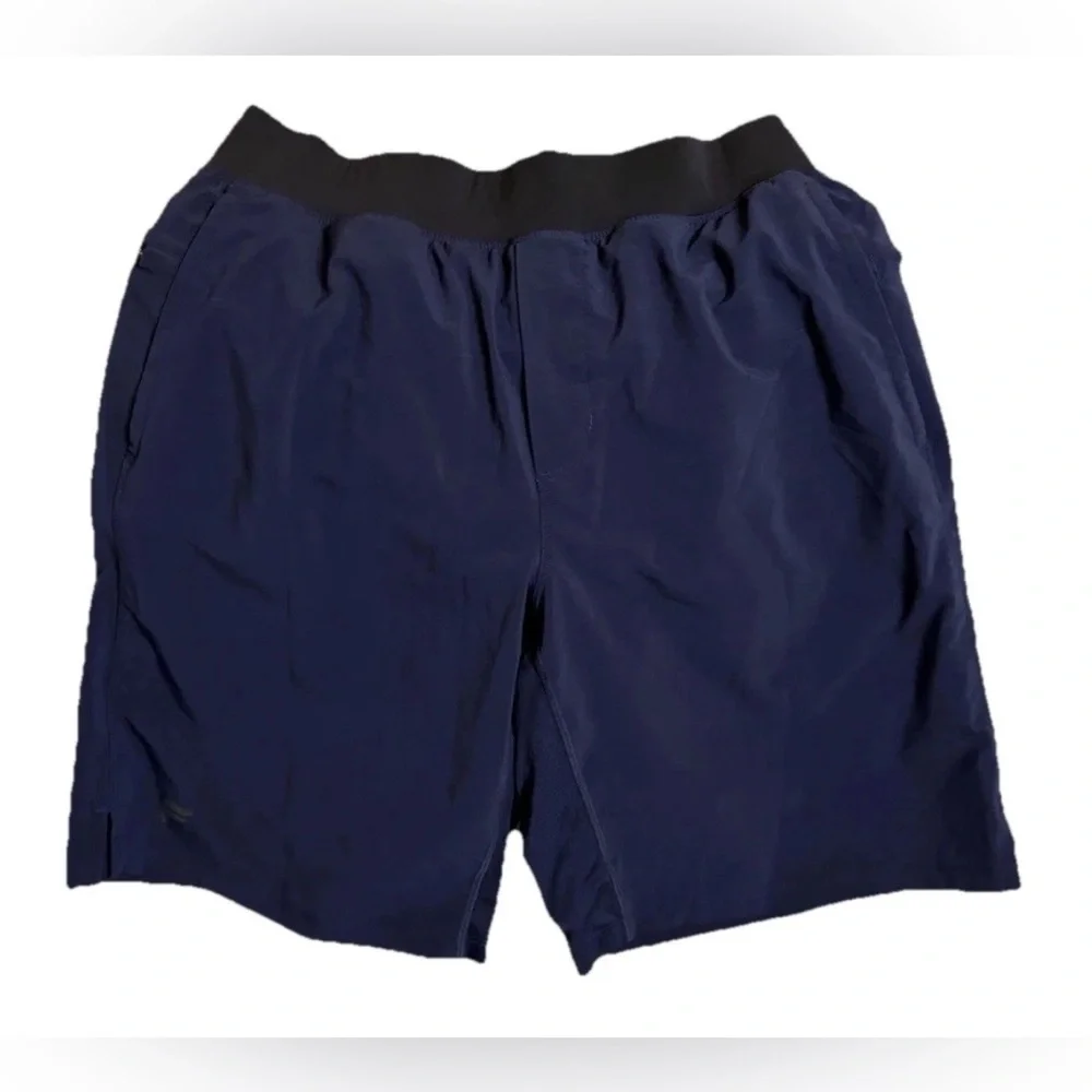 Fabletics The Franchise Shorts Mens M Blue Lined Athletic 7